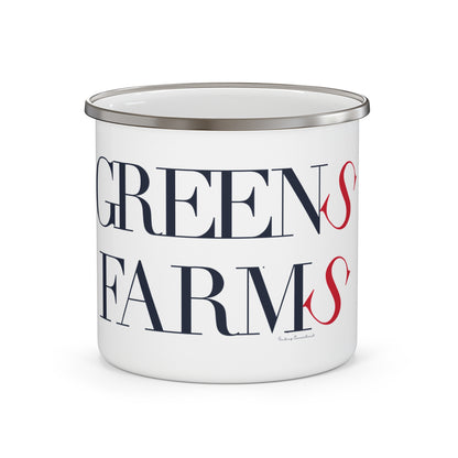 41 Tilt Greens Farms Enamel Camping Mug