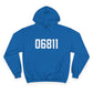 06811 Danbury CT Zip Code Champion Hoodie Sweatshirt
