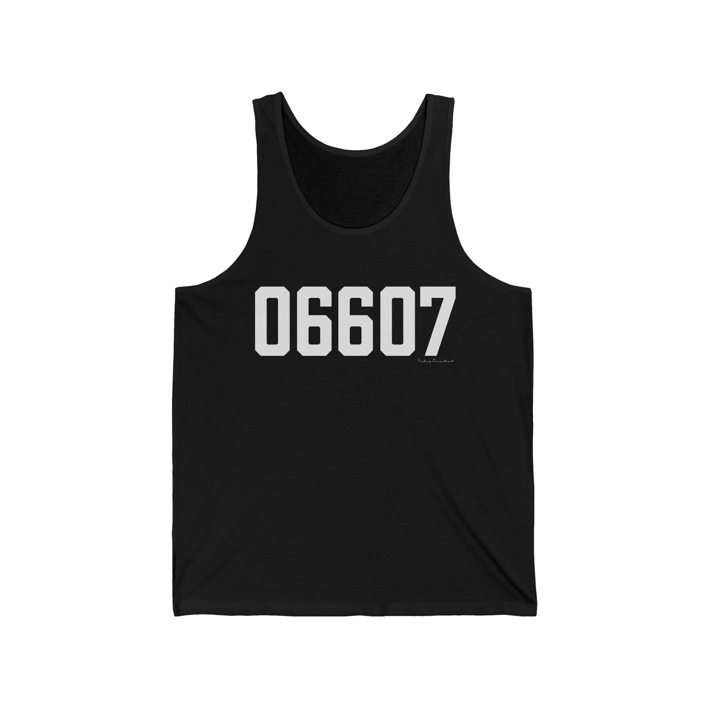 06607 Bridgeport CT Zip Code Unisex Jersey Tank Top
