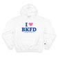 I Heart BKFD Champion Hoodie
