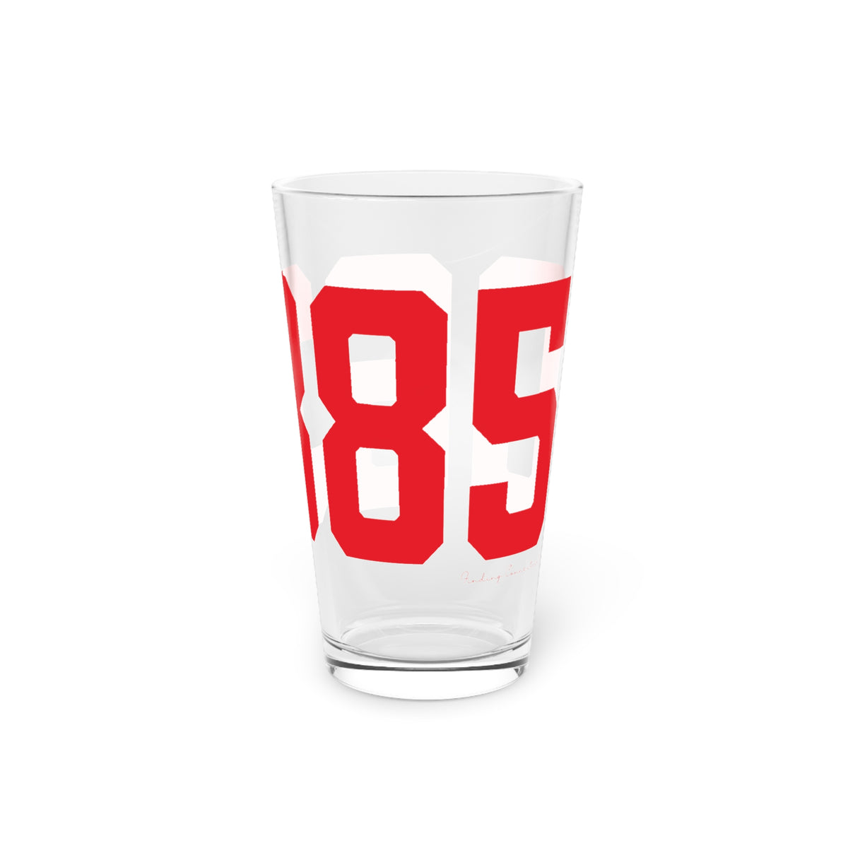 06385 Waterford Connecticut Zip Code Zip Code Pint Glass, 16oz