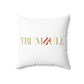 41 Tilt Trumbull  Spun Polyester Square Pillow