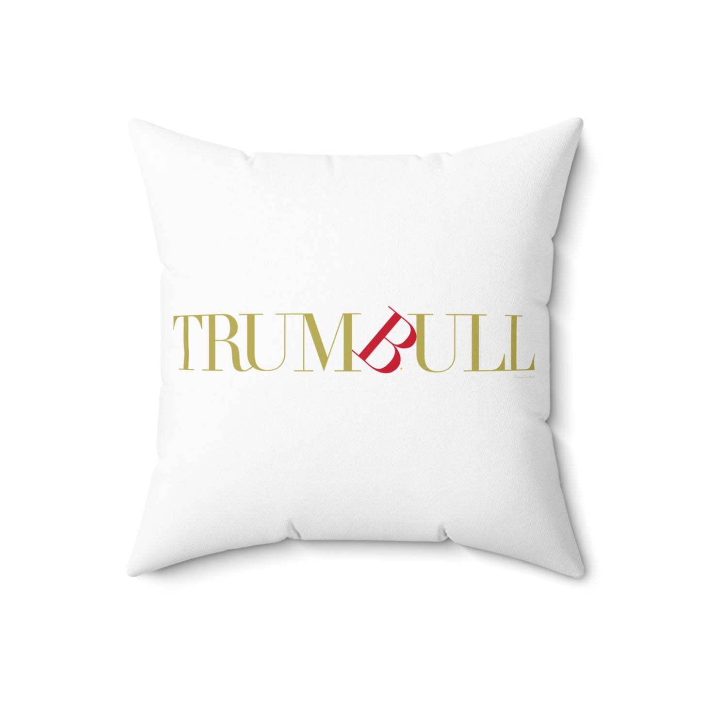 41 Tilt Trumbull  Spun Polyester Square Pillow