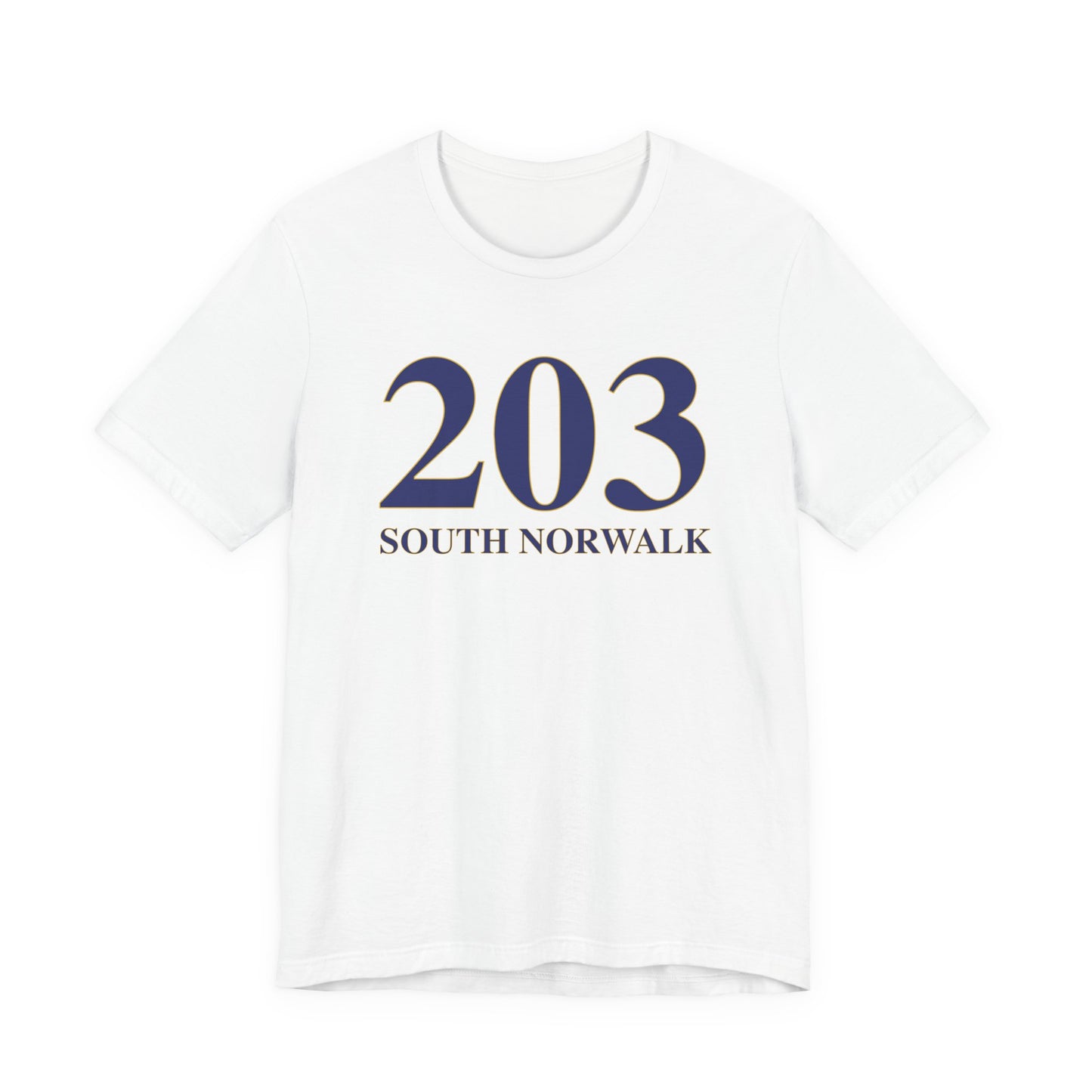 203 South Norwalk Unisex Jersey Short Sleeve T-Shirt