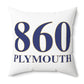 860 Plymouth Polyester Square Pillow