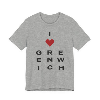 Greenwich Vision Unisex Jersey Short Sleeve T-Shirt