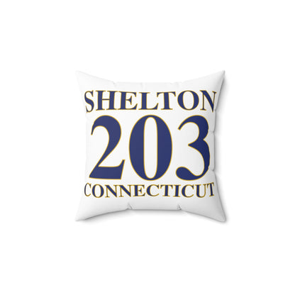 Shelton 203 Connecticut Spun Polyester Square Pillow