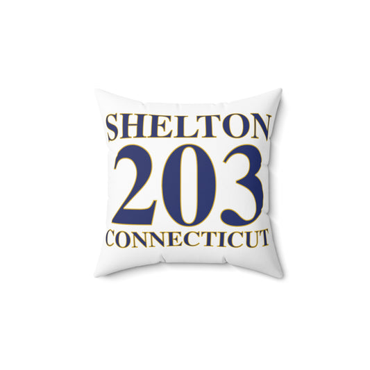 Shelton 203 Connecticut Spun Polyester Square Pillow
