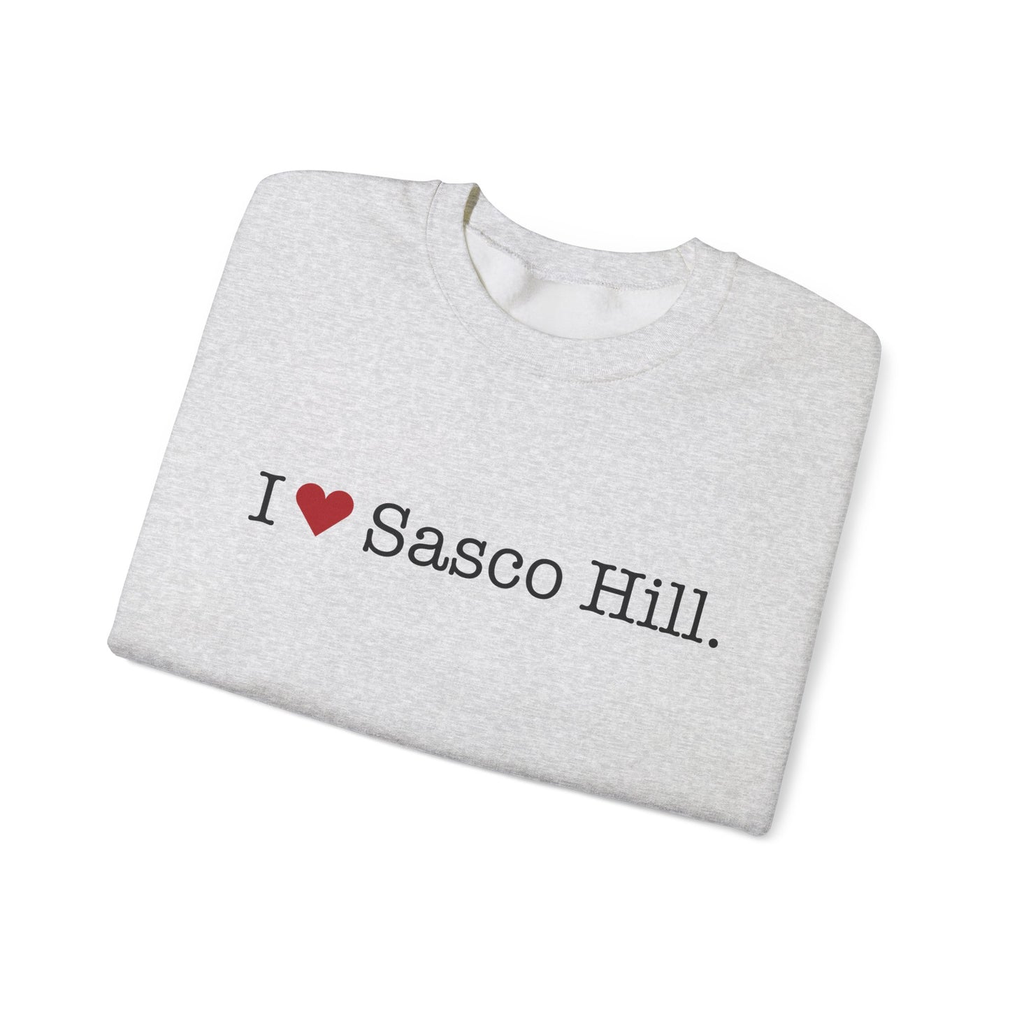 I Heart Sasco Hill. Unisex Heavy Blend™ Crewneck Sweatshirt