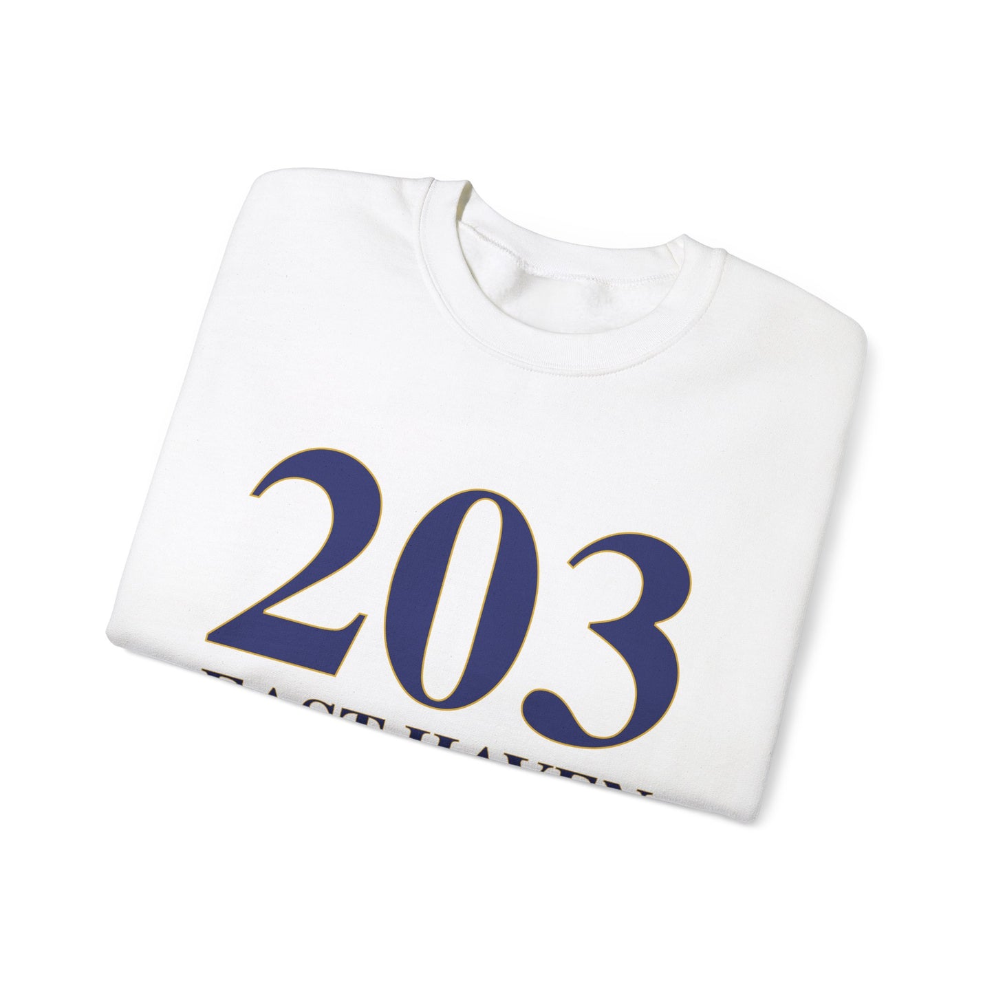 203 East Haven Unisex Heavy Blend™ Crewneck Sweatshirt