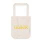 Just a kid from Madison Organic Canvas Tote Bag