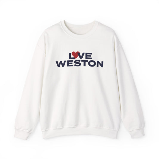 Love Weston Unisex Heavy Blend™ Crewneck Sweatshirt
