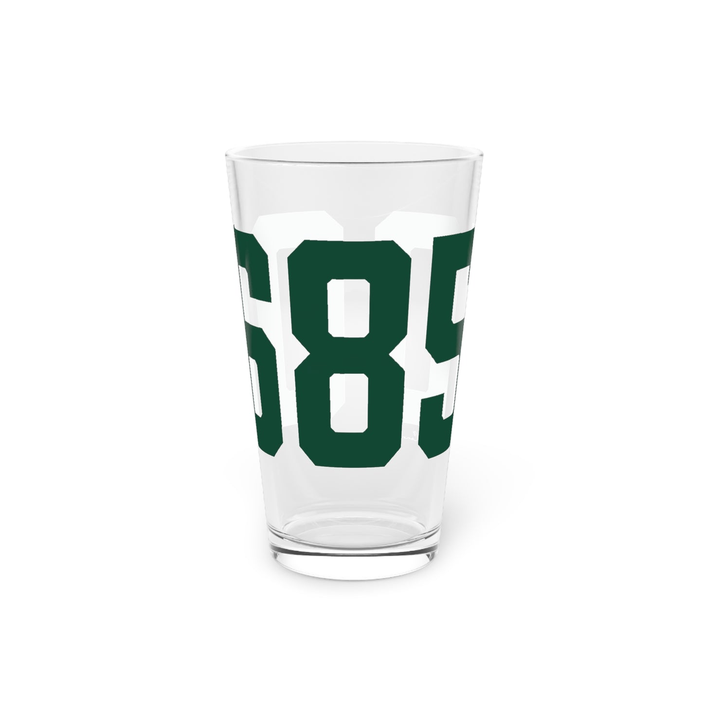 06850 Norwalk Connecticut Zip Code Pint Glass, 16oz