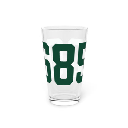 06850 Norwalk Connecticut Zip Code Pint Glass, 16oz