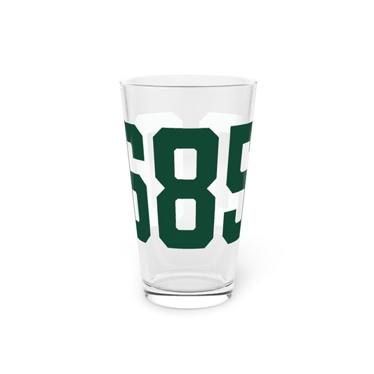 06850 Norwalk Connecticut Zip Code Pint Glass, 16oz