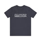 Just a kid from Shelton Unisex Jersey Short Sleeve Tee