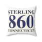 Sterling 860 Connecticut Spun Polyester Square Pillow