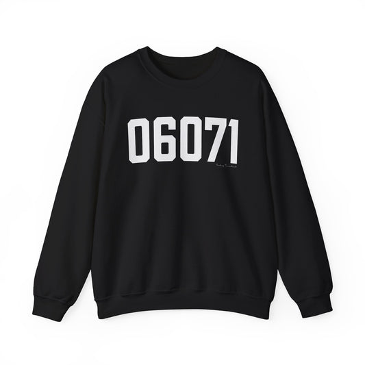 06071 Somers CT Zip Code Unisex Heavy Blend™ Crewneck Sweatshirt