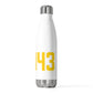 06443 Madison Connecticut Zip Code 20 oz Insulated Bottle