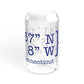 New Fairfield Coordinates Sipper Glass, 16oz