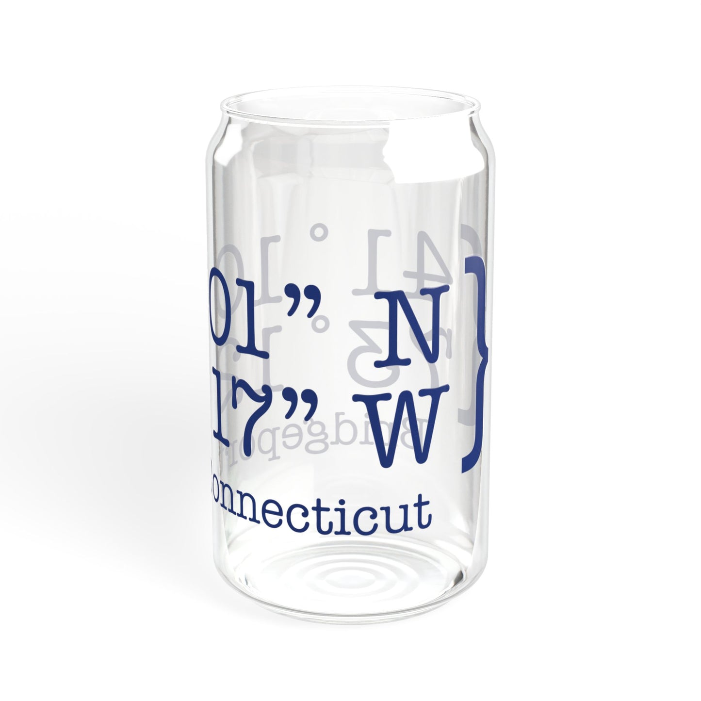 Bridgeport Coordinates Sipper Glass, 16oz