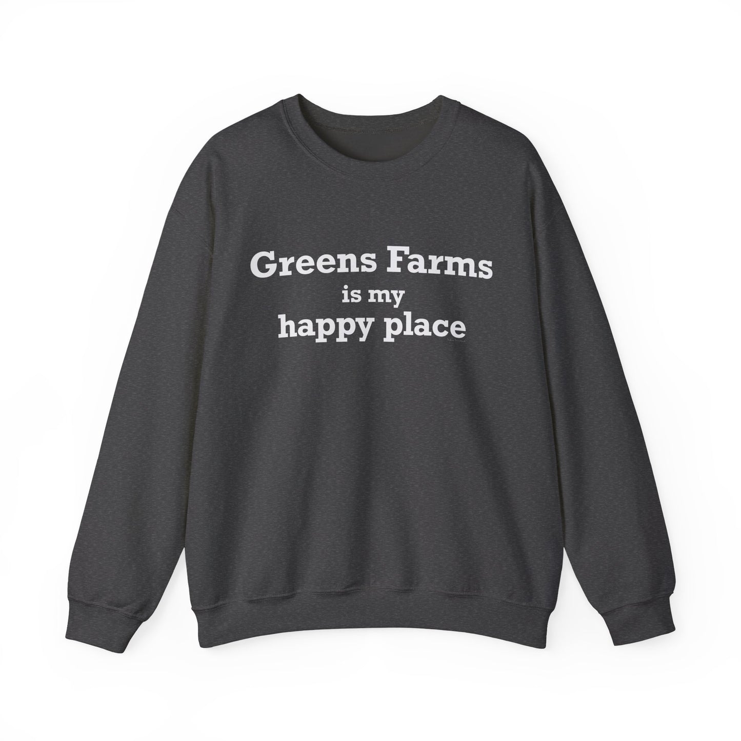 Greens Farms is my Happy Place Unisex Heavy Blend™ Crewneck Sweatshirt
