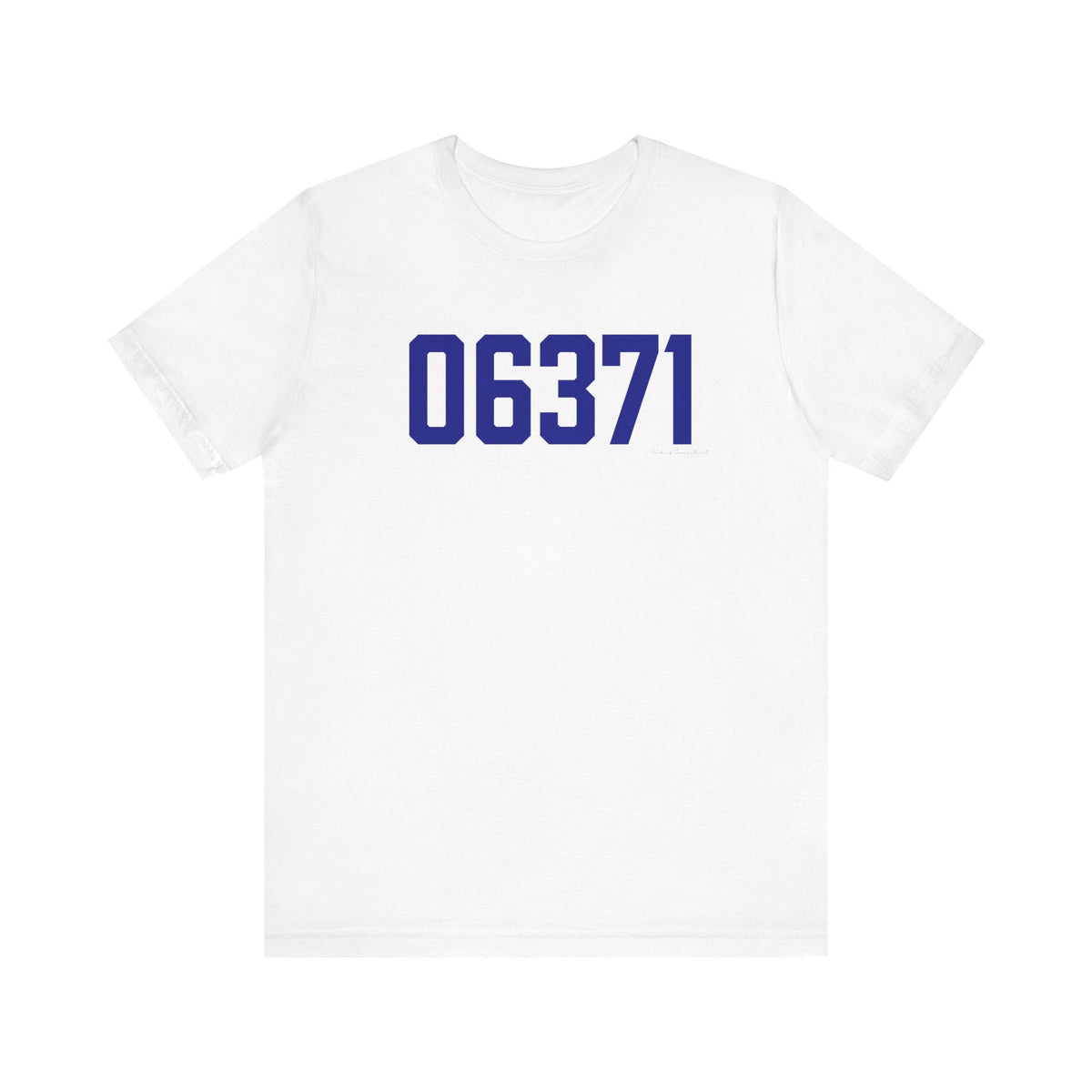 06371 Old Lyme Connecticut Zip Code  Unisex Jersey Short Sleeve T-Shirt