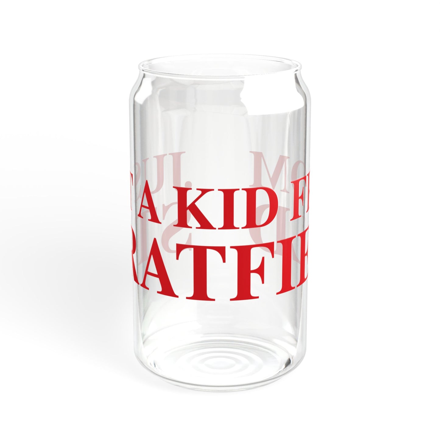 Just a kid from Stratfield Sipper Glass, 16oz