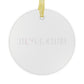 41 Tilt Bridgeport Glass Ornaments