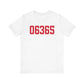 06365 Preston Connecticut Zip Code Unisex Jersey Short Sleeve T-Shirt
