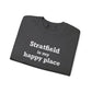 Stratfield Is My Happy Place Unisex Heavy Blend™ Crewneck Sweatshirt