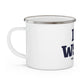 I Heart WSTN Enamel Camping Mug
