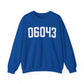 06043 Bolton CT Zip Code Unisex Heavy Blend™ Crewneck Sweatshirt
