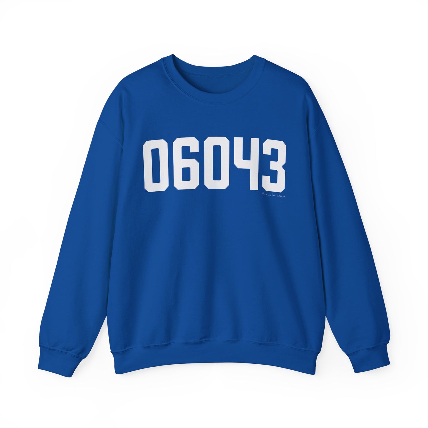 06043 Bolton CT Zip Code Unisex Heavy Blend™ Crewneck Sweatshirt