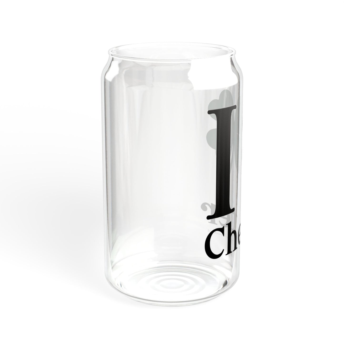 I Clover Chester Sipper Glass, 16oz