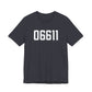 06611 Trumbull CT Zip Code Unisex Jersey Short Sleeve T-Shirt