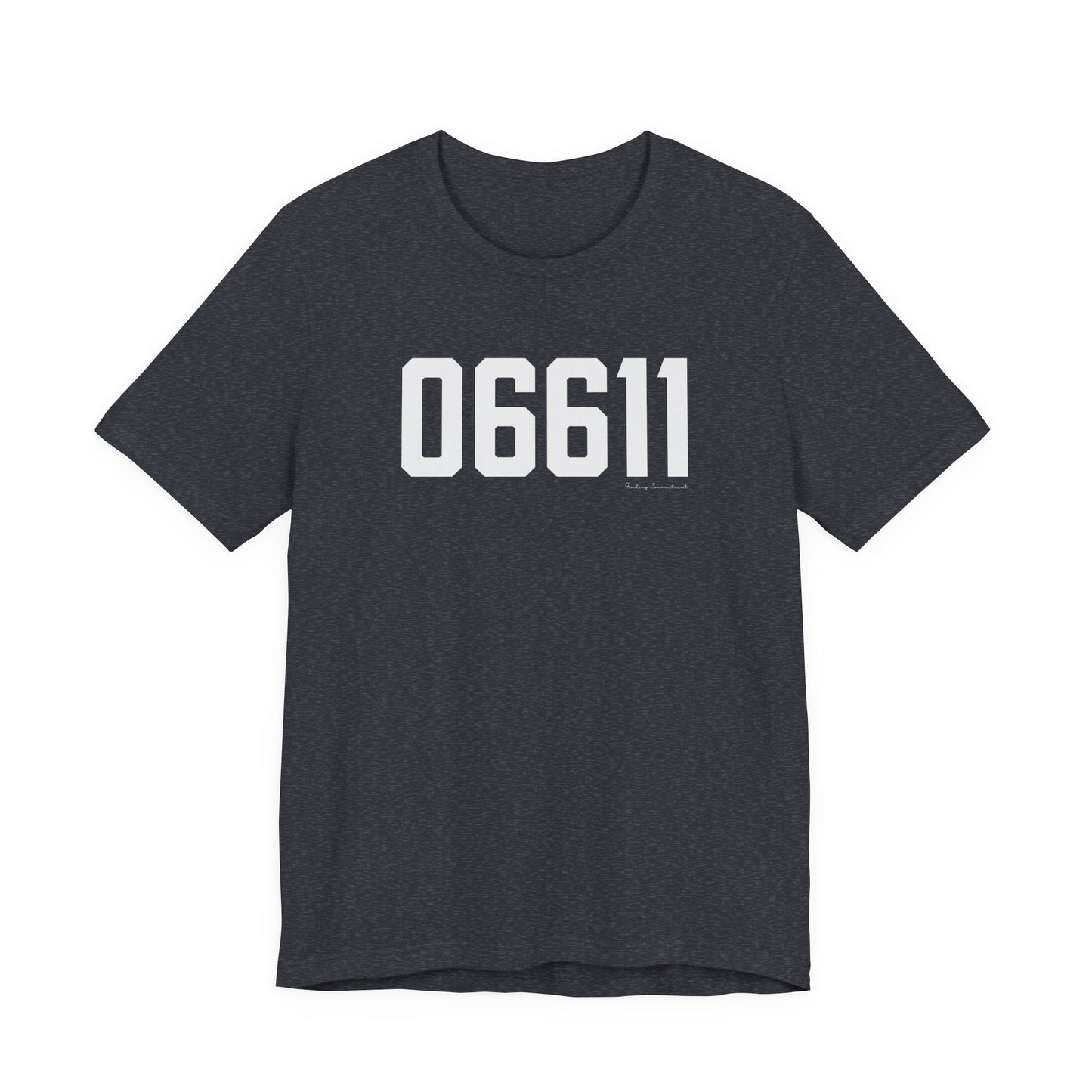 06611 Trumbull CT Zip Code Unisex Jersey Short Sleeve T-Shirt