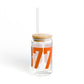 06877 Ridgefield Connecticut Zip Code Sipper Glass, 16oz