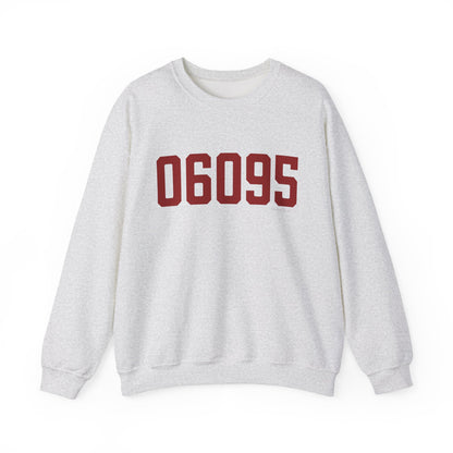 06095 Windsor Connecticut Zip Code Heavy Blend™ Crewneck Sweatshirt