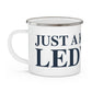 Just a kid from Ledyard  Enamel Camping Mug