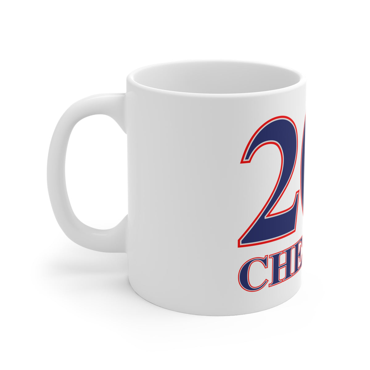 Cheshire Red, White & Blue Mug 11oz