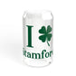 I Clover Stamford Sipper Glass, 16oz