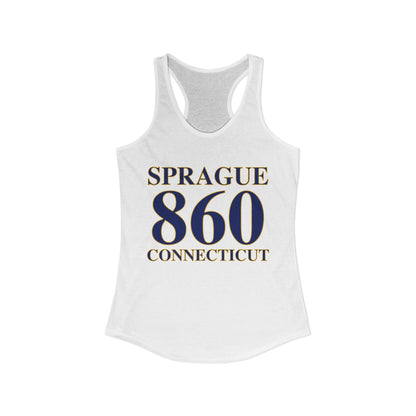 Sprague 860 Connecticut Women's Ideal Racerback Tank Top