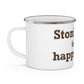 Stonington is My Happy Place Camping Mug