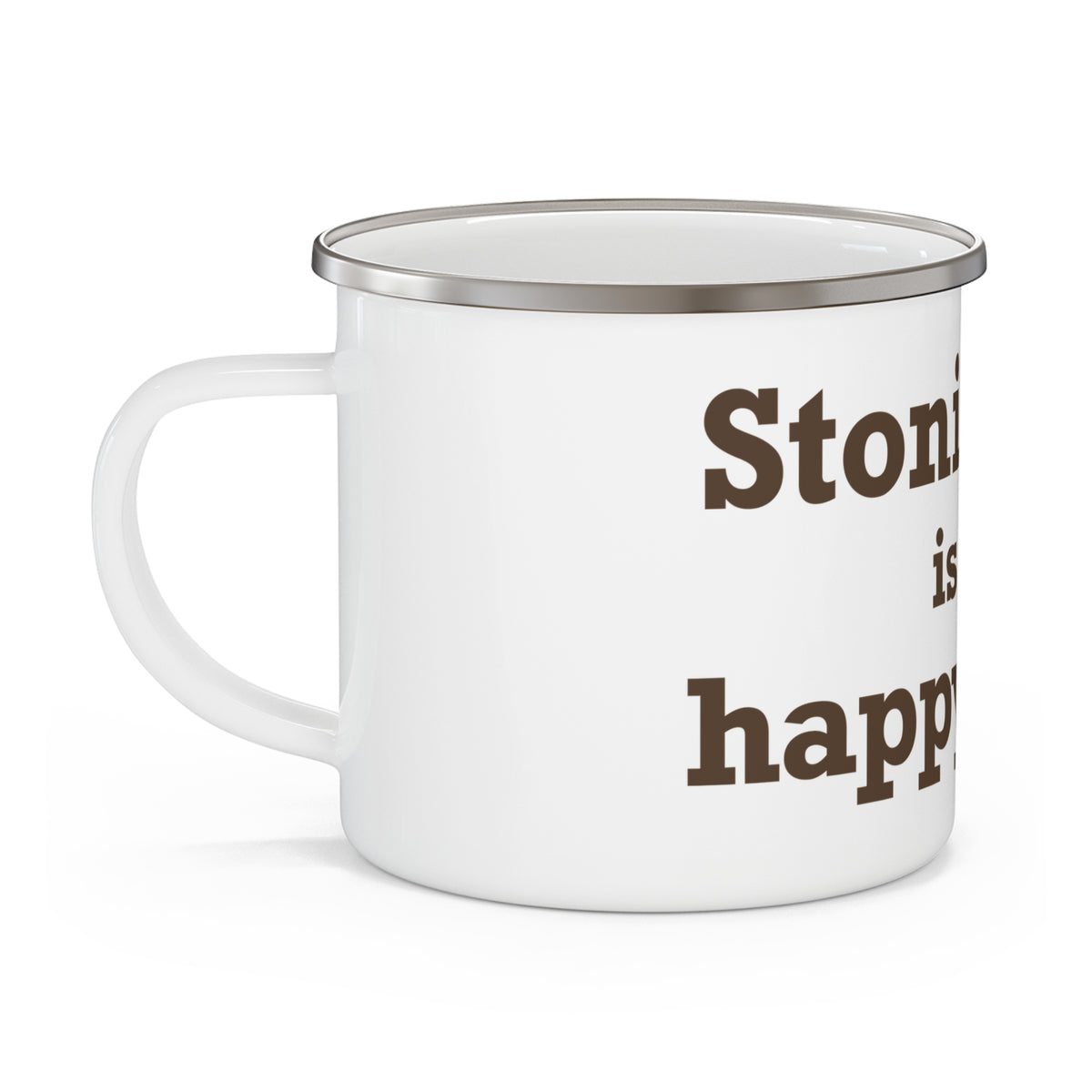 Stonington is My Happy Place Camping Mug