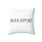 41 Tilt Bridgeport Spun Polyester Square Pillow