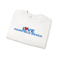 Love Fairfield Beach Unisex Heavy Blend™ Crewneck Sweatshirt