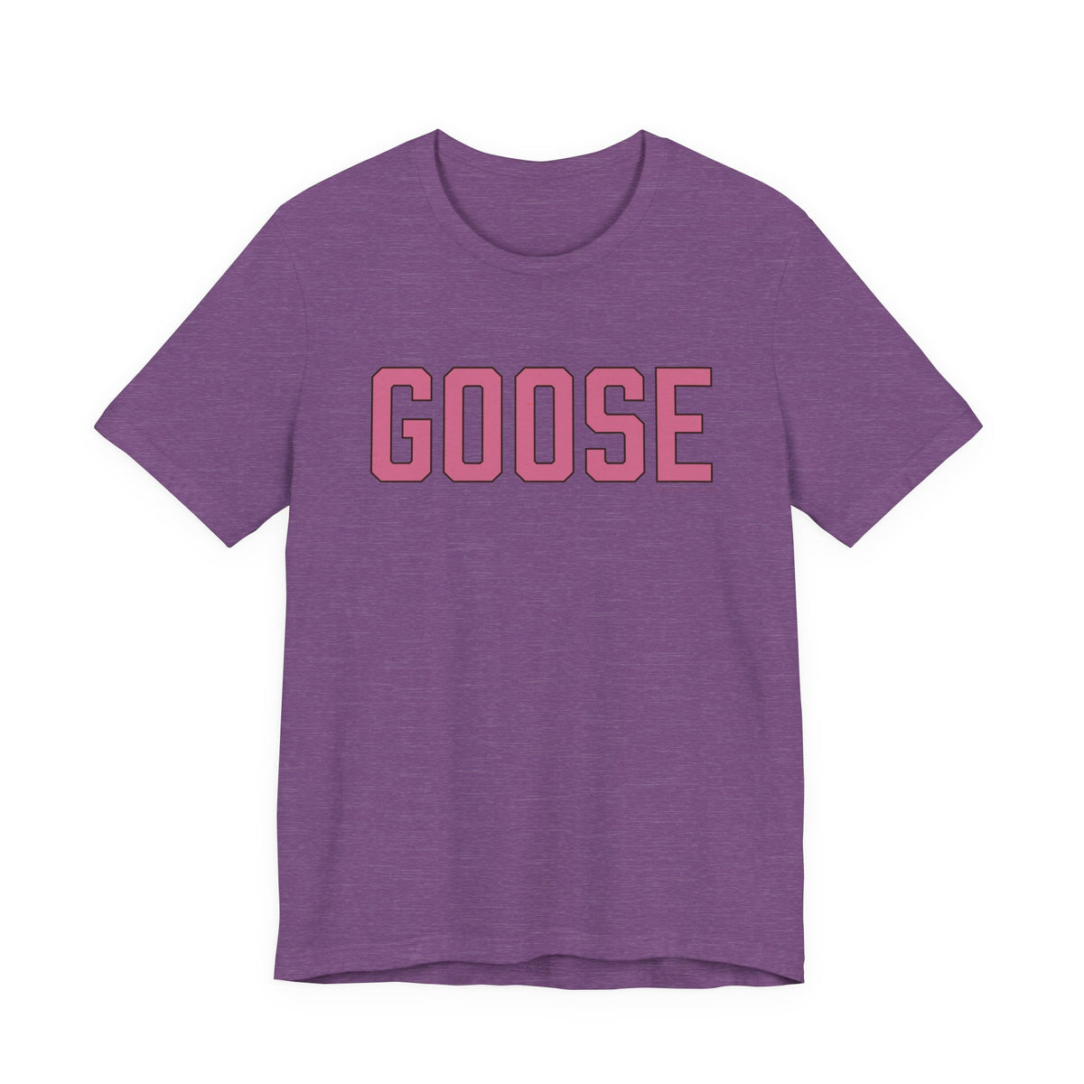 Goose Zip Code Pink & Black Unisex Jersey Short Sleeve T-Shirt