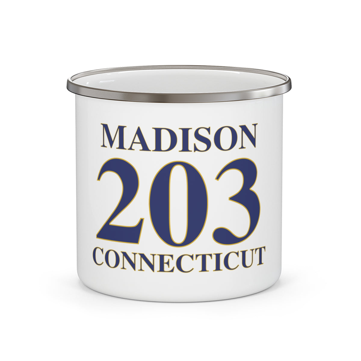 Madison 203 Connecticut Enamel Camping Mug