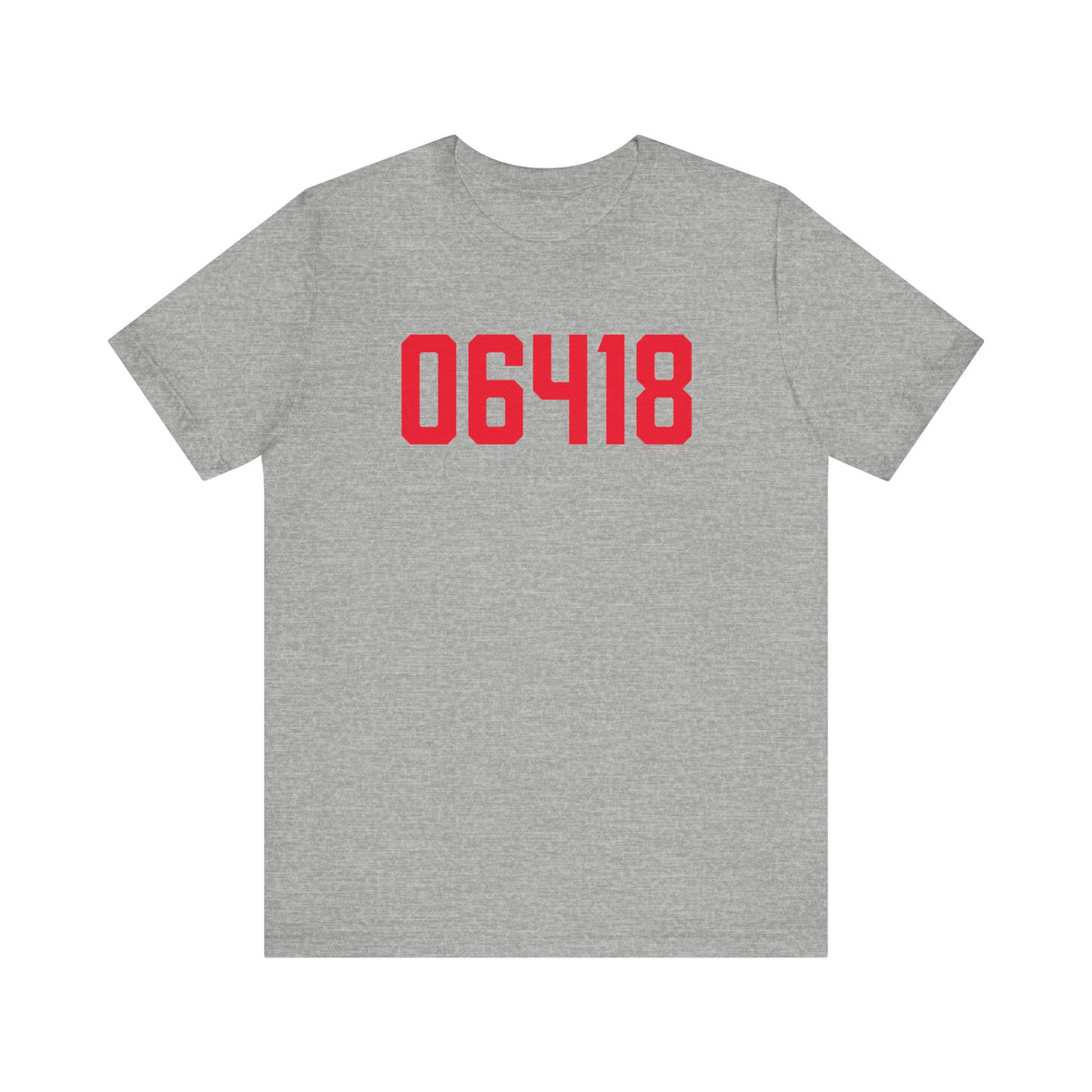 06418 Derby Connecticut Zip Code Short Sleeve T-Shirt